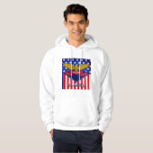 Alaska USA Flag Hoodie (Voorkant volledig)