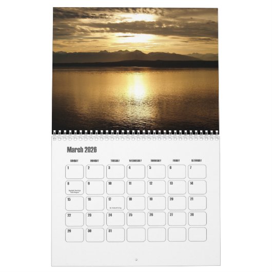 Alaska-USA Kalender (Mar 2026)