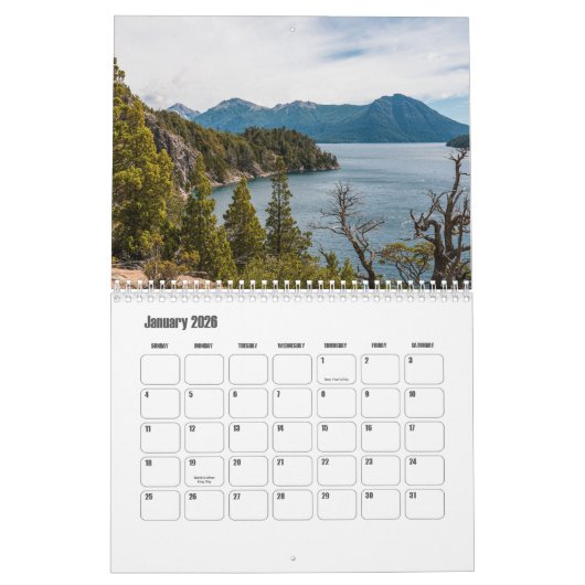 Alaska-USA Kalender (Jan 2026)
