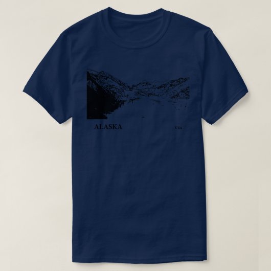 Alaska USA TShirt 6 (Design voorkant)