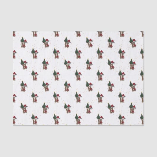 Alaska Vakantie Laarzen Tissuepapier (Voorkant)