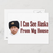 Alaska van mijn huis briefkaart (Voorkant / Achterkant)