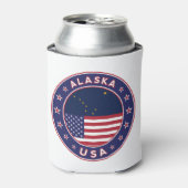 Alaska, Verenigde Staten Blikjeskoeler (Blikje Voorkant)