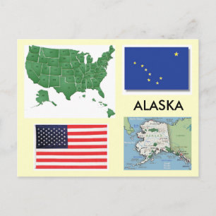Alaska, Verenigde Staten Briefkaart