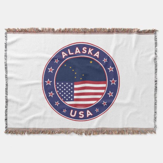 Alaska, Verenigde Staten Deken (Voorkant)