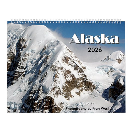 Alaska, Verenigde Staten, Kalender 2026 (Hoes)