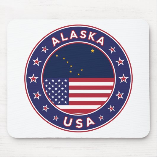 Alaska, Verenigde Staten Muismat (Voorkant)