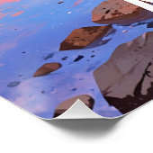 Alaska, Verenigde Staten Perfect Poster (Hoek)