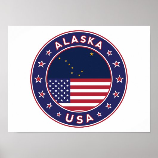 Alaska, Verenigde Staten Poster (Voorkant)