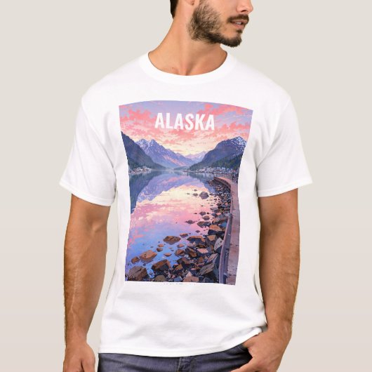 Alaska, Verenigde Staten T-shirt (Voorkant)