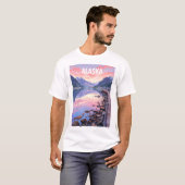 Alaska, Verenigde Staten T-shirt (Voorkant volledig)