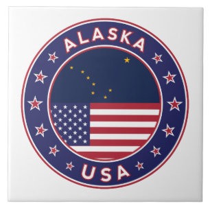 Alaska, Verenigde Staten Tegeltje