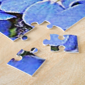 Alaska vergeet me niet legpuzzel (Zijkant)