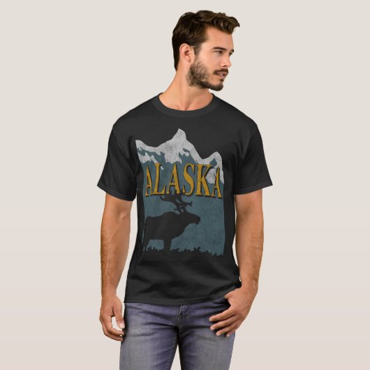 Alaska  verhit t-shirt (Voorkant volledig)
