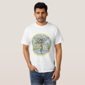 Alaska Verpleegster Caduceus T-shirt (Voorkant volledig)