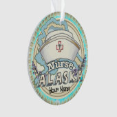 Alaska Verpleegster Ornament (voorkant)