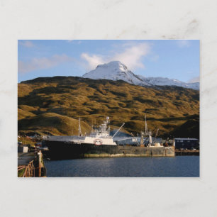 Alaska Victory, Trawler in Dutch Harbour, Alaska Briefkaart