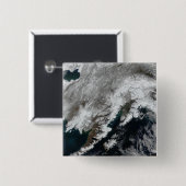 Alaska Vierkante Button 5,1 Cm (Voorkant /achterkant)