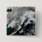 Alaska Vierkante Button 5,1 Cm (Voorkant)