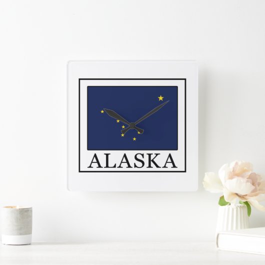 Alaska Vierkante Klok (Huis)