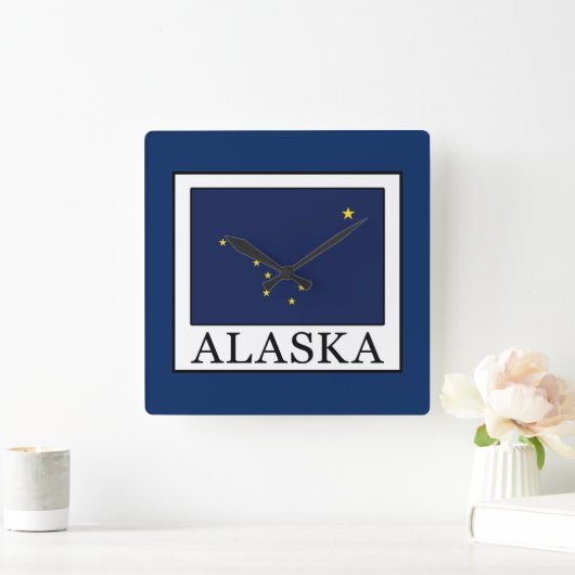 Alaska Vierkante Klok (Huis)