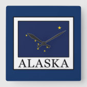 Alaska Vierkante Klok (Voorkant)