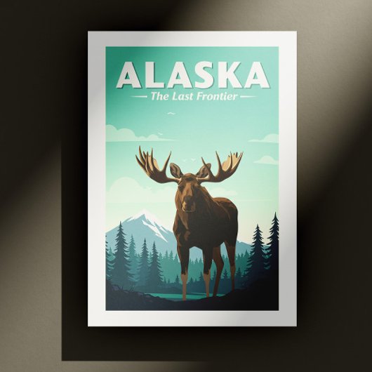 Alaska Vintage Briefkaart