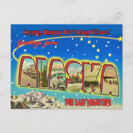 Alaska Vintage Gelegenheidspostkaart Briefkaart