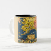 Alaska Vintage Illustratie Mok (Voorkant links)