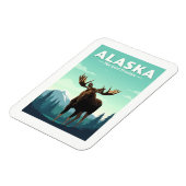 Alaska Vintage Magneet (Linkerzijde)