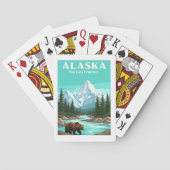 Alaska Vintage Pokerkaarten (Achterkant)