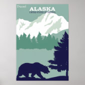 Alaska vintage poster (Voorkant)