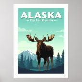 Alaska Vintage Poster (Voorkant)