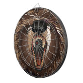 Alaska vintage-poster dartbord (Voorkant Rechts)