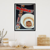 Alaska vintage print (Keuken)