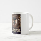 Alaska vintage reisposter koffiemok (Voorkant rechts)