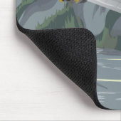 Alaska Vintage Reisposter Muismat (Hoek)