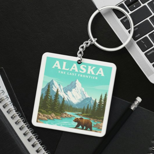 Alaska Vintage Sleutelhanger