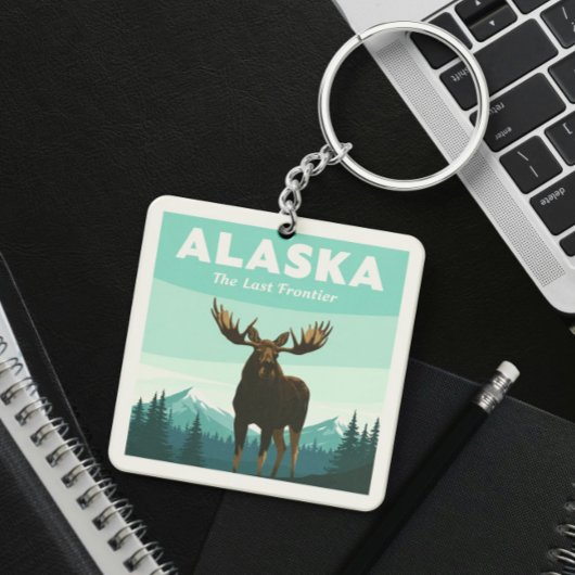 Alaska Vintage Sleutelhanger