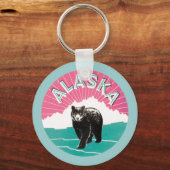 Alaska Vintage Sleutelhanger (Voorkant)