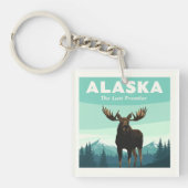 Alaska Vintage Sleutelhanger (Voorkant)