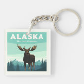 Alaska Vintage Sleutelhanger (Achterkant)