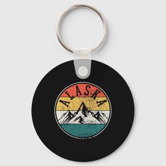 Alaska Vintage Sleutelhanger (Voorkant)