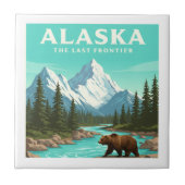 Alaska Vintage Tegeltje (Voorkant)