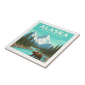 Alaska Vintage Tegeltje (Zijkant)