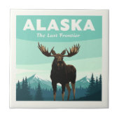 Alaska Vintage Tegeltje (Voorkant)