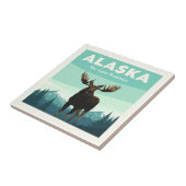 Alaska Vintage Tegeltje (Zijkant)