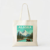 Alaska Vintage Tote Bag (Voorkant)