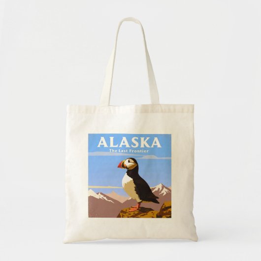 Alaska Vintage Tote Bag (Voorkant)