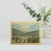 Alaska Vintage Travel Briefkaart (Staand voorkant)